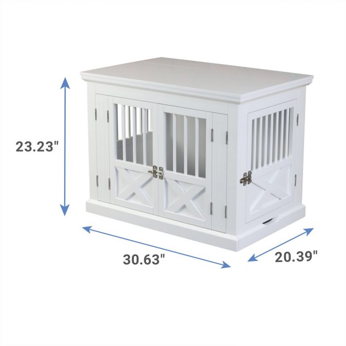 3-Door Furniture Style Dog Crate - Image 2