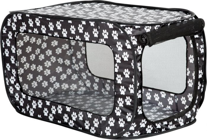 Pop-Open Single Door Collapsible Soft-Sided Dog Crate - Image 2