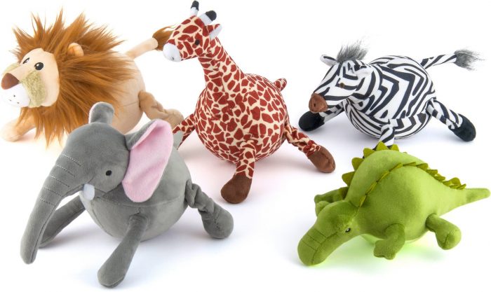 Safari Squeaky Dog Toy