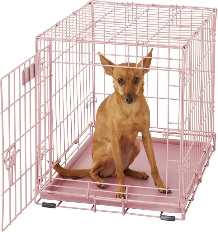 MidWest iCrate Single Door Collapsible Wire Crate + Wire Dog Exercise Pen with Full MAX Lock Door - Image 2