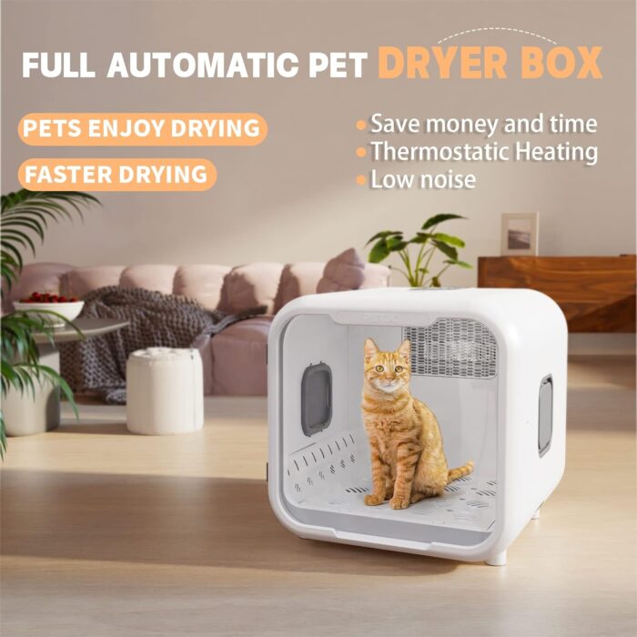 Automatic Pet Dryer Box for Cats and Small Dogs - Image 2