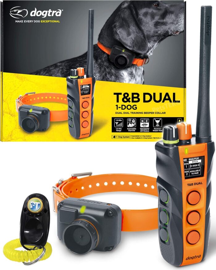 Dogtra T&B Dual Dial 1-Dog Remote Training and Beeper Collar